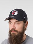 Бейсболка 47 BRAND арт. B-MVP08WBV-NYF Cleveland Guardians MLB (темно-синий)